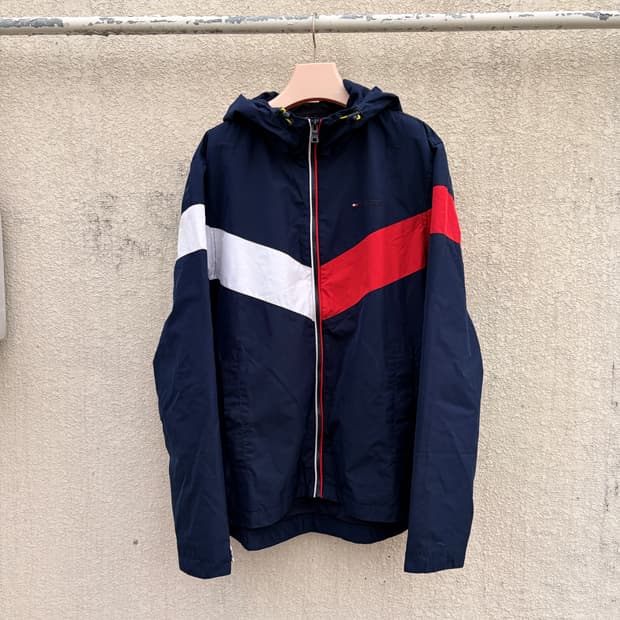 타미힐피거 아카이브 컬러블러 바람막이 자켓(L)