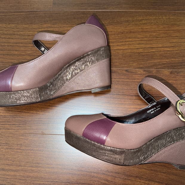 y2k 갸루 키치 메리제인 웨지힐