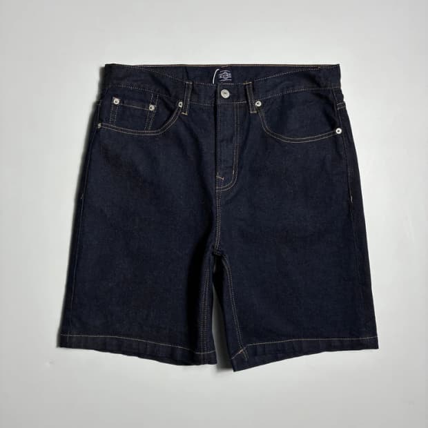 에비수 EVISU 24SS 갈매기 로고 자수 데님 반바지 R2324