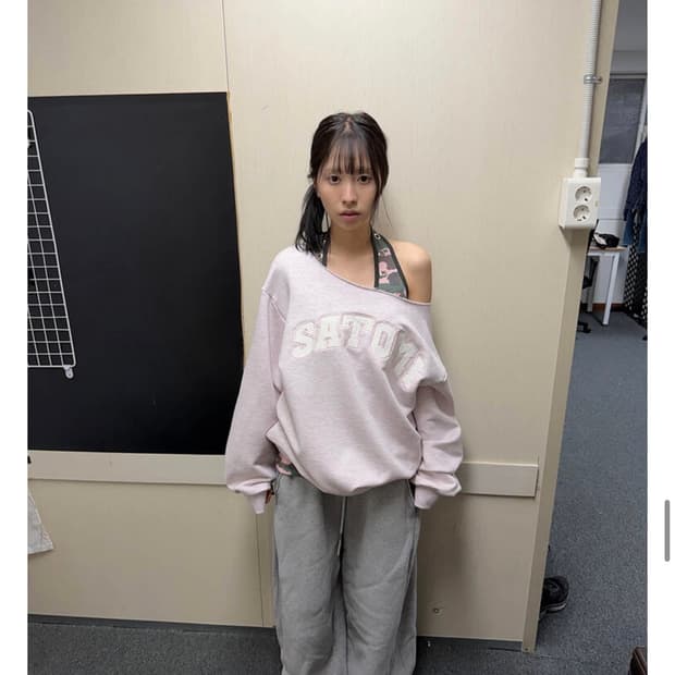 사토미라디오 아일렛 홀터넥 슬리브리스 카모 