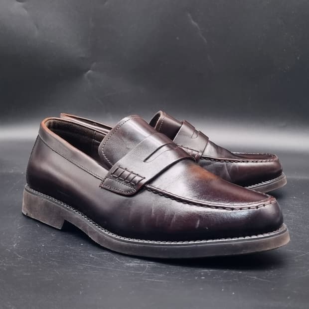 엘칸토 소가죽 경량 남성로퍼 265