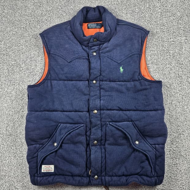폴로랄프로렌 코튼 다운 푸퍼 패딩 베스트 ( L ) / 10197