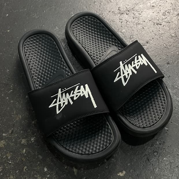 280 나이키 x 스투시 베나시 슬라이드 슬리퍼 