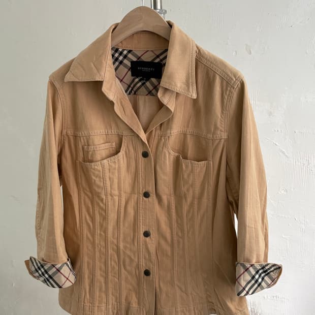 Burberry 버버리 런던 베이지 트러커 자켓