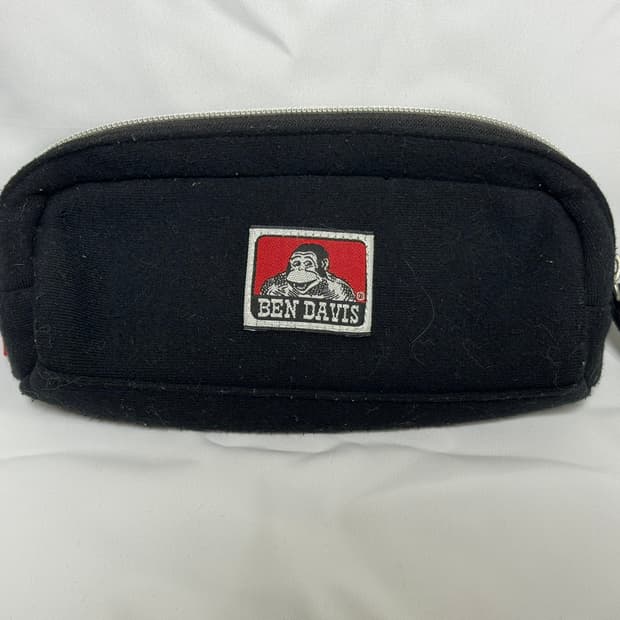 벤 데이비스(BEN DAVIS) 캔버스 반달형 필통
