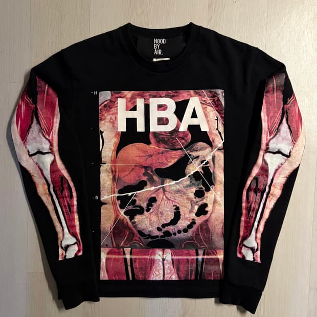 후드바이에어 ORGAN & BONES 롱슬리브