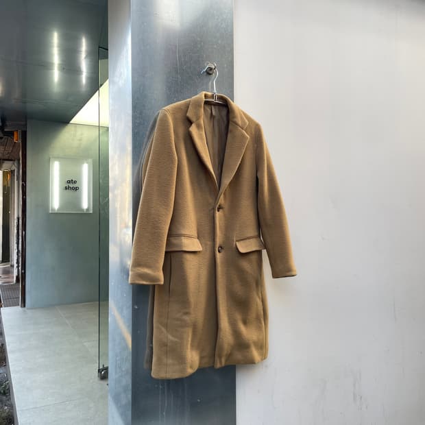 UNUSED chesterfield coat 언유즈드