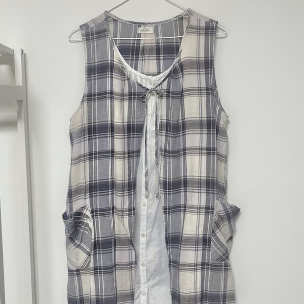 대대장 모리걸 빈티지 체크 바선생