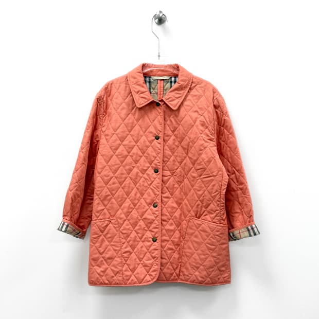 버버리 런던 노바 체크 퀼팅 자켓