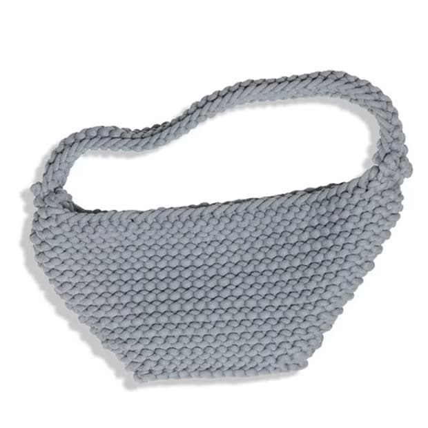 Pien studios kintted bag grey (big)