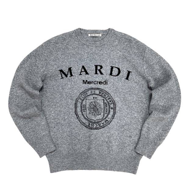 마르디 울 캐시미어 플라워 니트(OS)