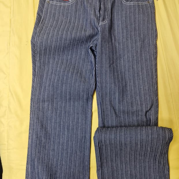 올리비아 로렌 스프라이트 플레어진 데님