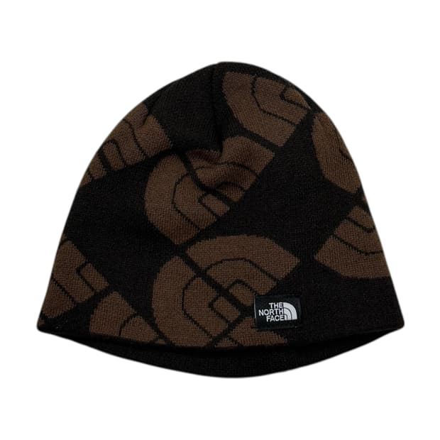 노스페이스 빈티지 브라운 비니 모자