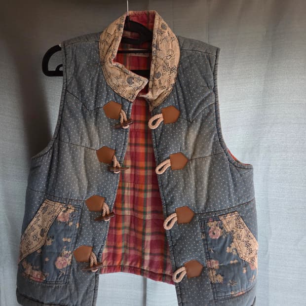 5천원 급처! 빈티지 보헤미안 조끼