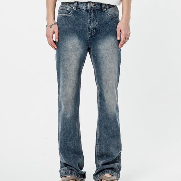 텍스 세미플레어 데님 (중청)