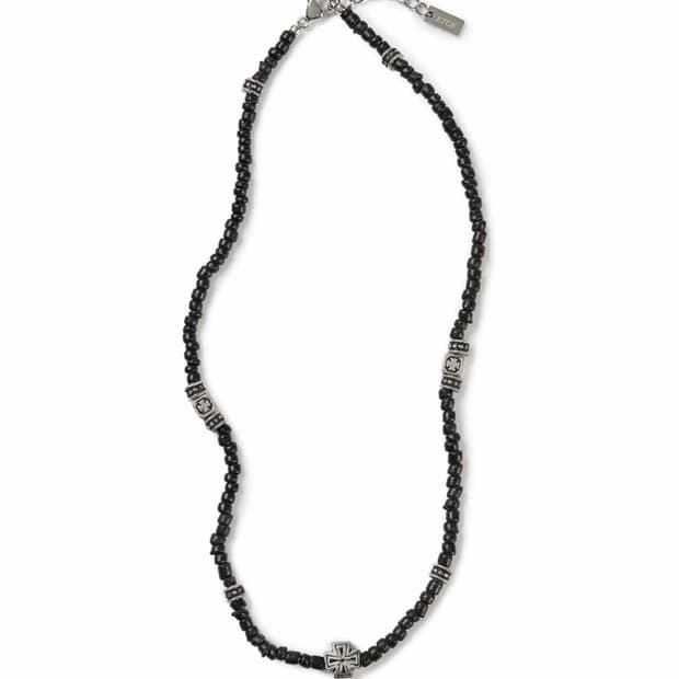 ETCE 크로스 비즈 목걸이 CROSS BEADS NECKLACE