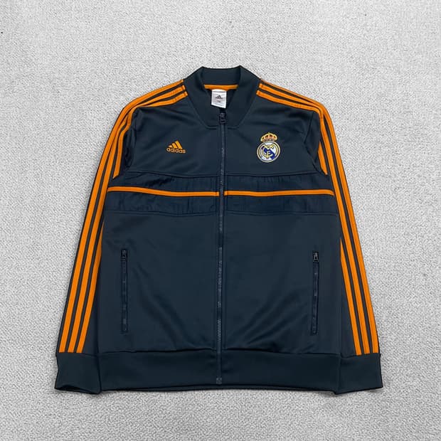 아디다스 레알마드리드 트랙탑 져지 그레이