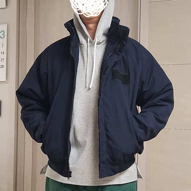 미해군 쉽보드 자켓 XL