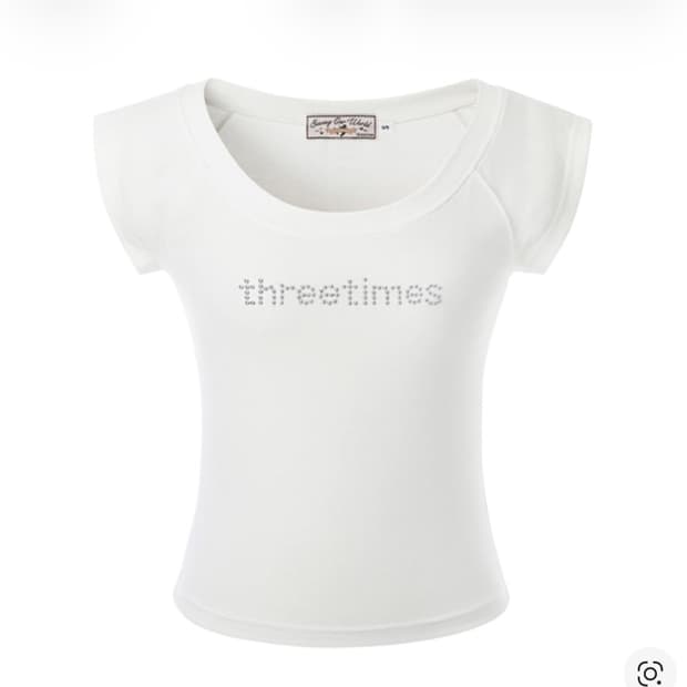 쓰리타임즈 비쥬티 화이트 M