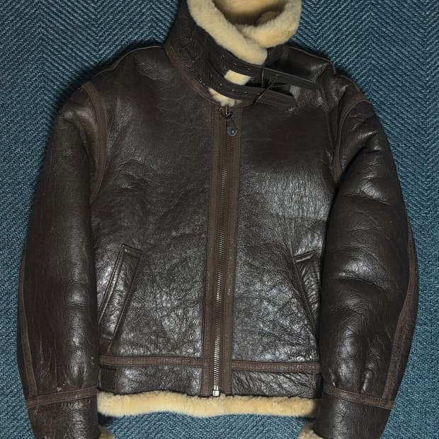 B-3 램스킨 오지리널 무스탕자켓