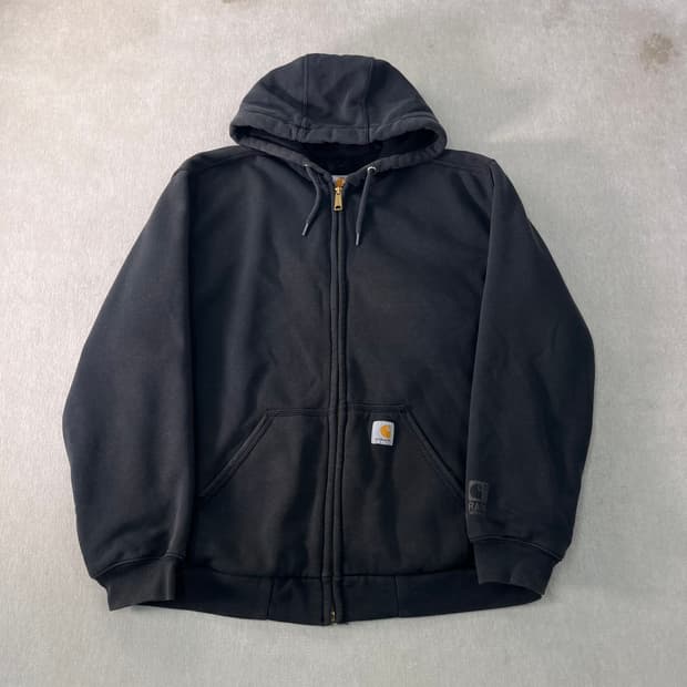 105 칼하트 써멀 챠콜후드집업 