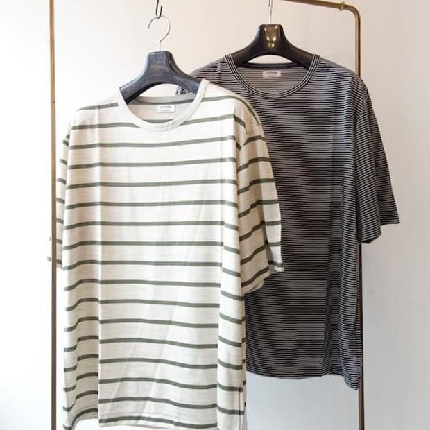 MAATEE&SONS 25SS 실크 루즈 티 (베이지카키) 2사이즈