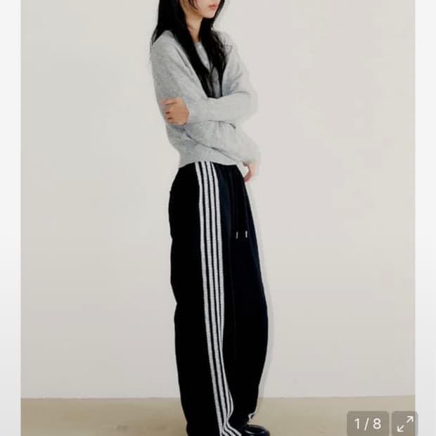 [구매] 오피쉬 레이스 트랙 팬츠 블랙