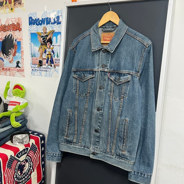 Levis 리바이스 3세대 72334 연청 트러커 데님 자켓