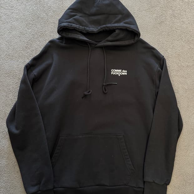 꼼데퍽다운 후드