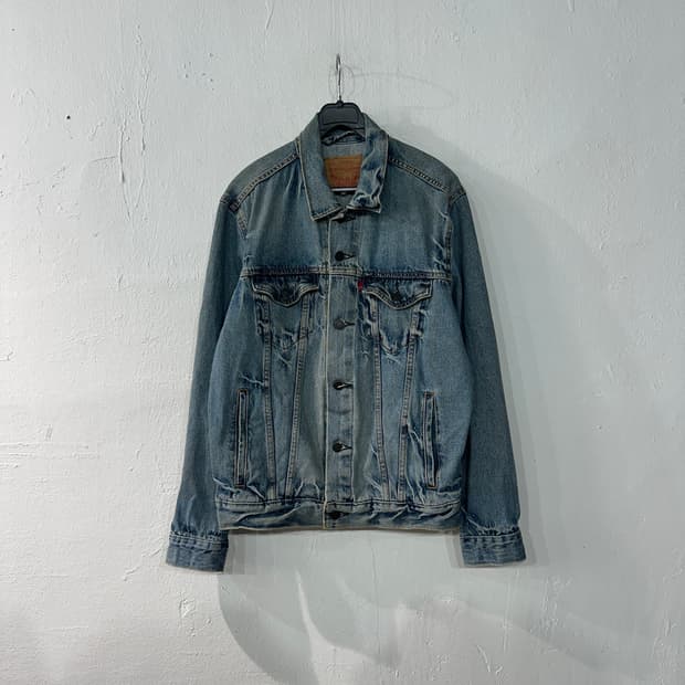리바이스 데님 청자켓 S