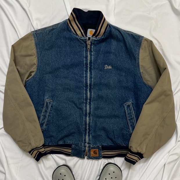 칼하트 데님 워크자켓