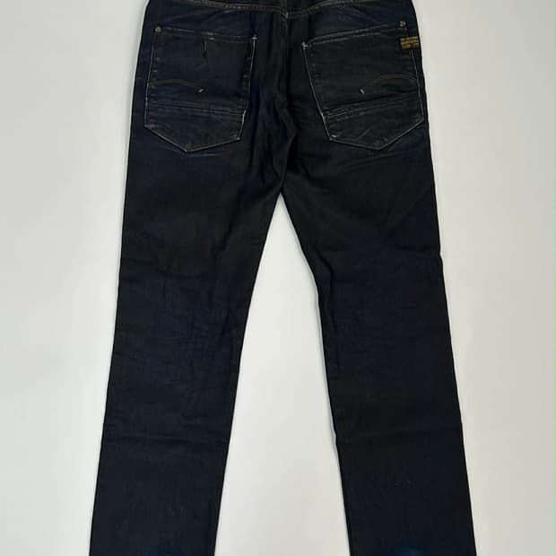 [32] 지스타 로우 스트레이트 핏 데님 팬츠