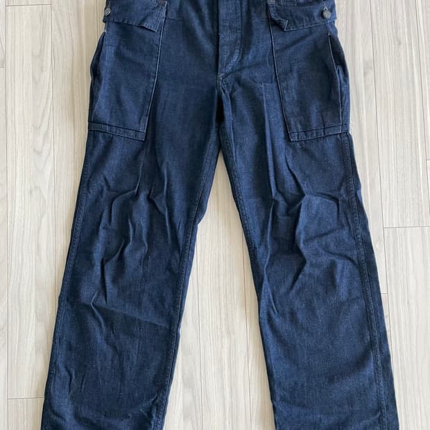 RRL 페니모어 코튼린넨 인디고 카고팬츠(31x32)