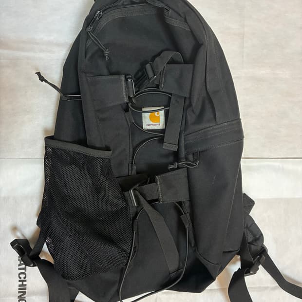 carhart 칼하트 킥플립 블랙 백팩