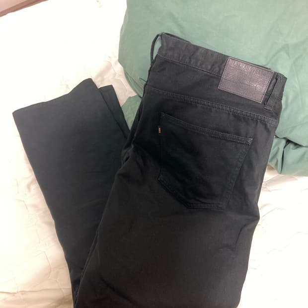 Rats 흑청 데님 32