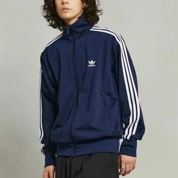 아디다스 트랙탑 네이비 L