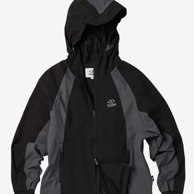 트래블 벌룬 윈드 브레이커 블랙