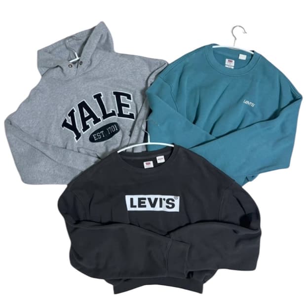 크롭 후드/맨투맨 일괄판매