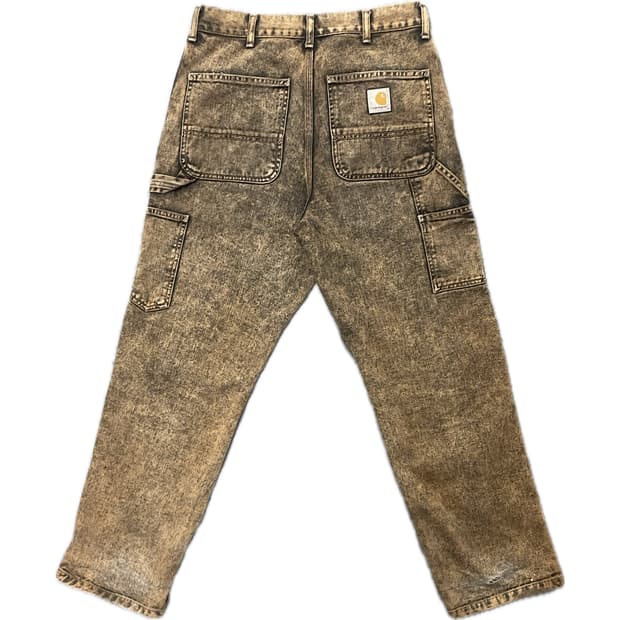 [30] 칼하트 WIP 싱클니 녹워싱 카펜터 데님팬츠
