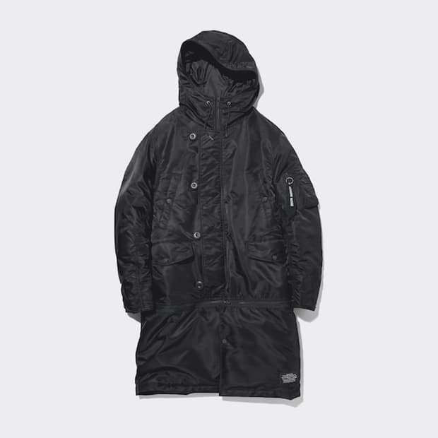 지유 GU x UNDERCOVER 히트 패딩 