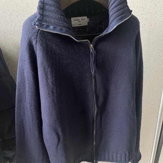 마땡킴 스펠포인트 니트집업