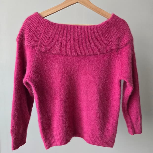 라즈베리 라쿤 울 100% 니트 (12 agenda) 