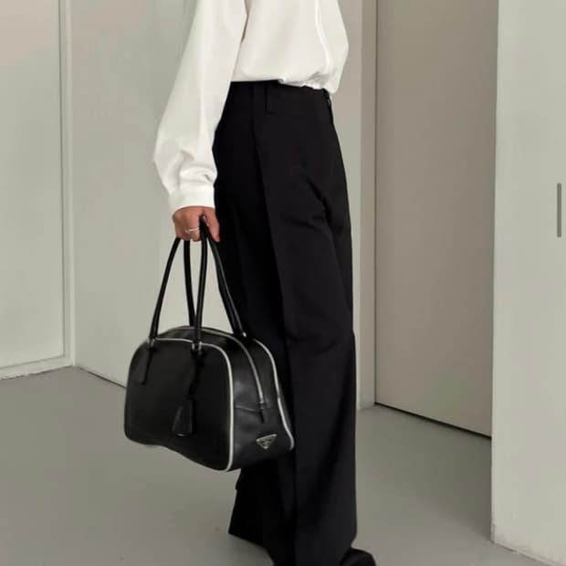 빈티지 프라다 토트백