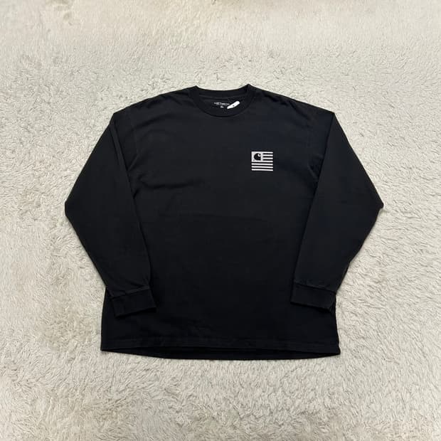 칼하트wip 스테이트플래그 롱슬리브