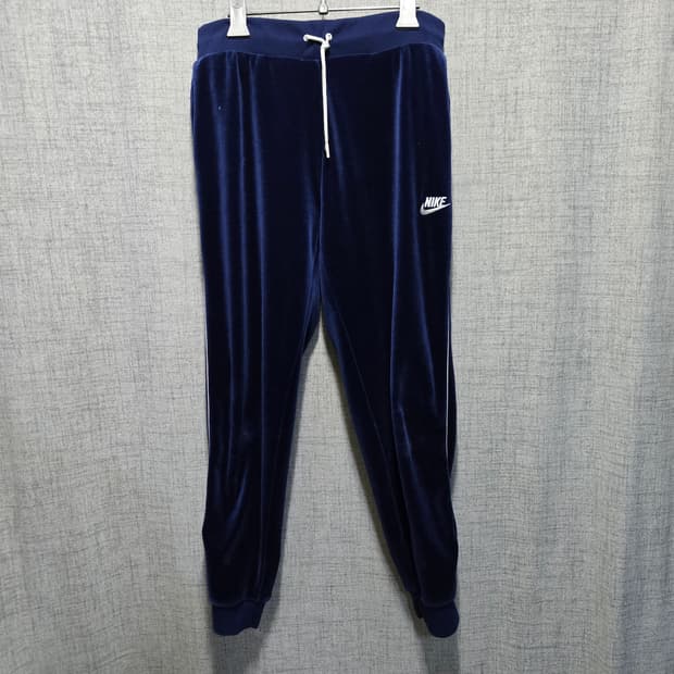 나이키 벨루어 벨벳 트레이닝 조거 팬츠 