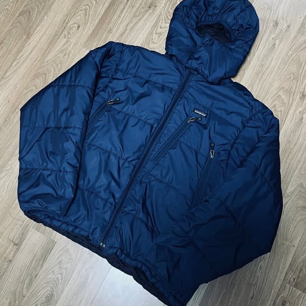 (XL) 00s 파타고니아 퍼프 다운 후디드 패딩 자켓