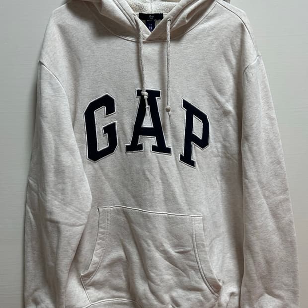 GAP 갭 후드티 M 연한 오트밀 색상