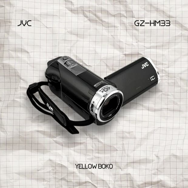 [💖에스파 감성] JVC 켄우드 GZ-HM33 브이로그 비디오 캠코더