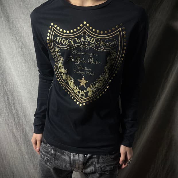 Buffalo Bobs Gold Print Long Sleeve