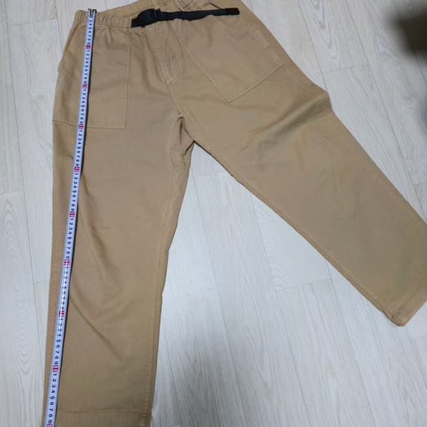 그라미치(Gramicci) 루즈테이퍼드 팬츠 - 베이지 (실측 포함)